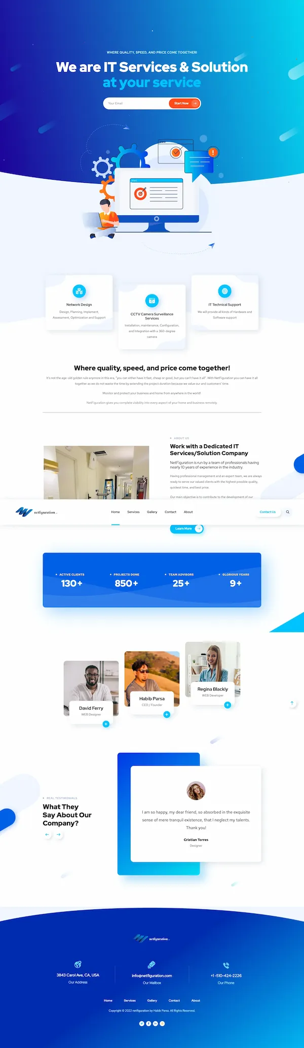 NetFiguration website preview
